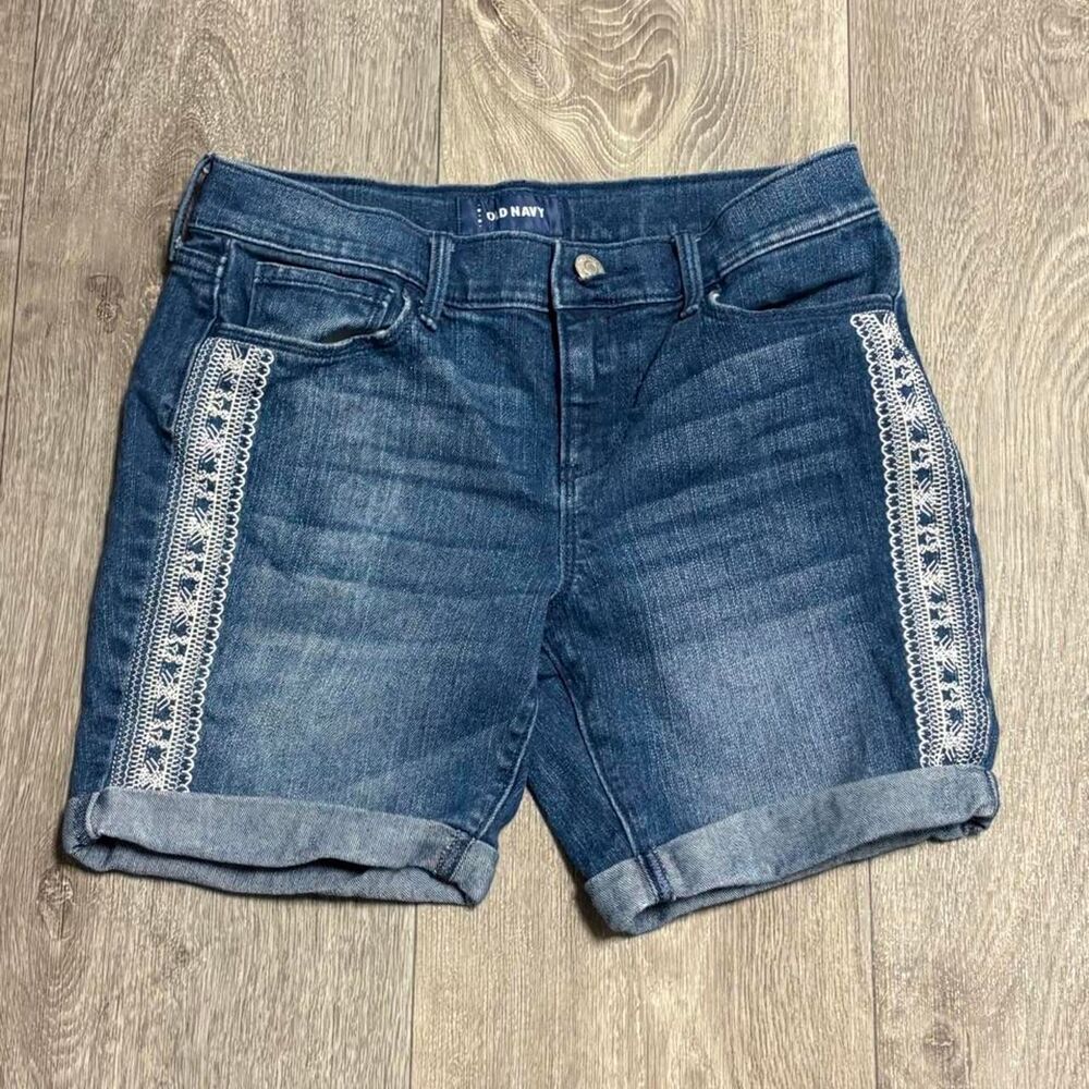 Old-navy Women's Blue and Navy Shorts